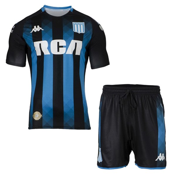 Camiseta Racing Club Segunda equipo Niño 2019-20 Negro
